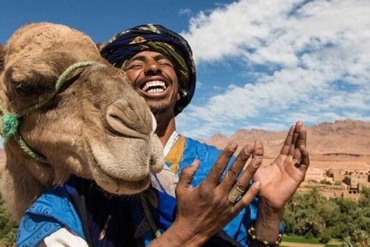 Excursion partagée au désert de Merzouga avec hébergement de luxe depuis Marrakech